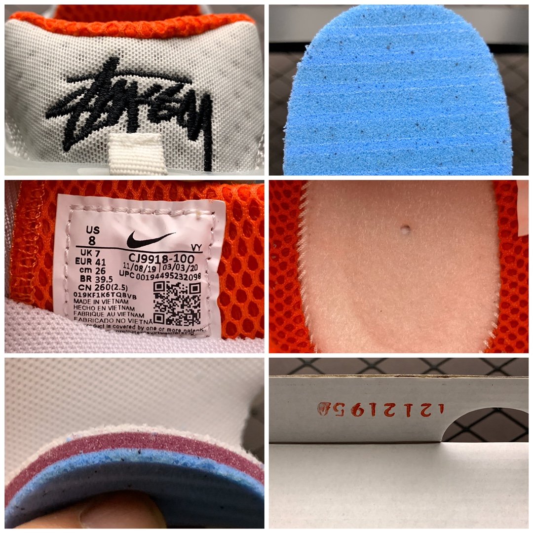Replica Nike Shoe Stussy x Nike Air Zoom Spiridon IK CJ9918-100 Size 36-45
