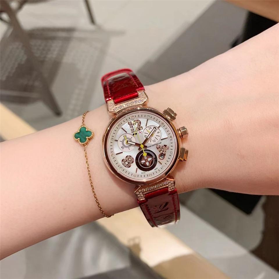 Replica LOUIS VUITTON LV 904l Stainless Steel Quartz Watch 33MM