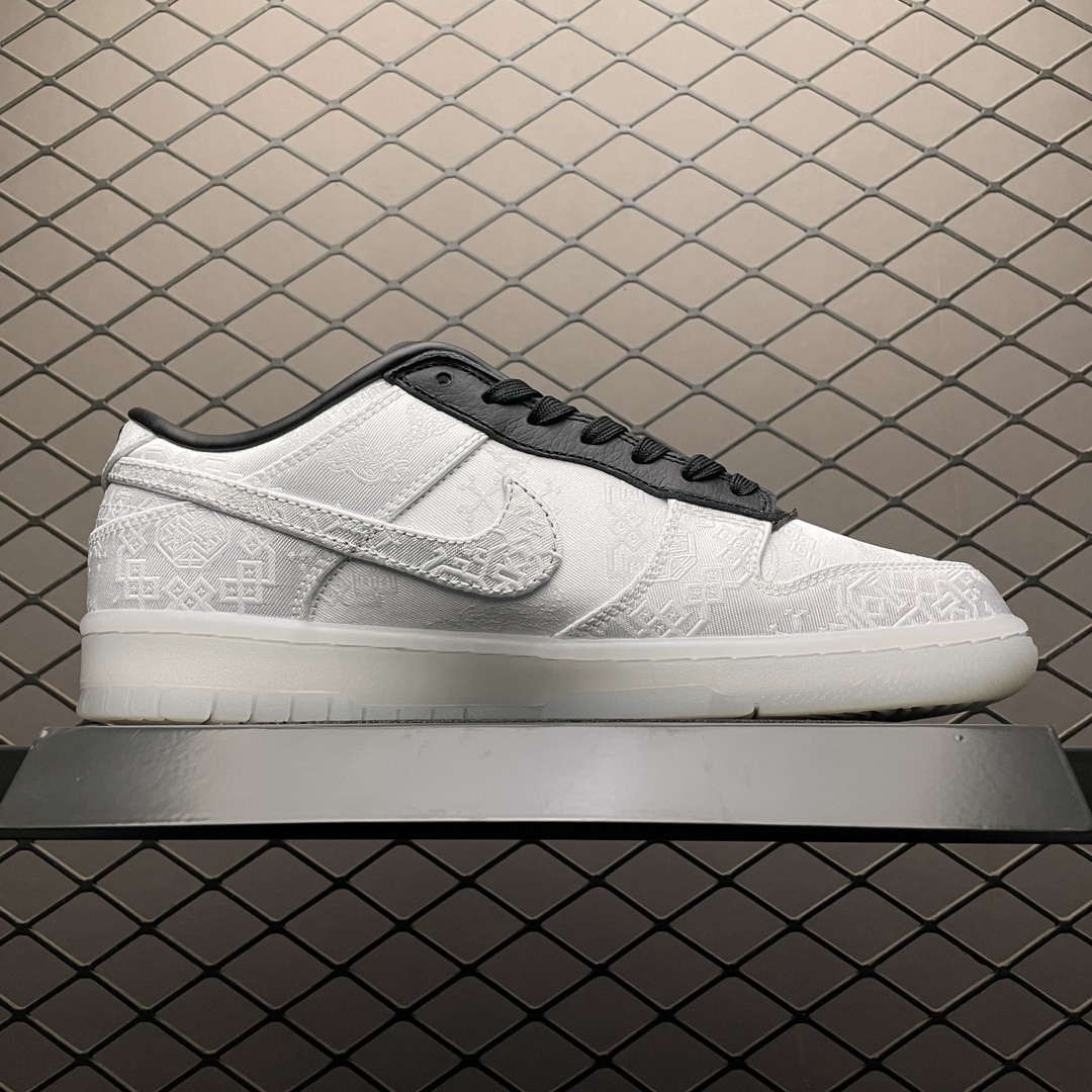 Replica Nike Dunk SB Shoe CLOT x Fragment Design x NK Dunk Low FN0315-110 SIZE 36-47.5