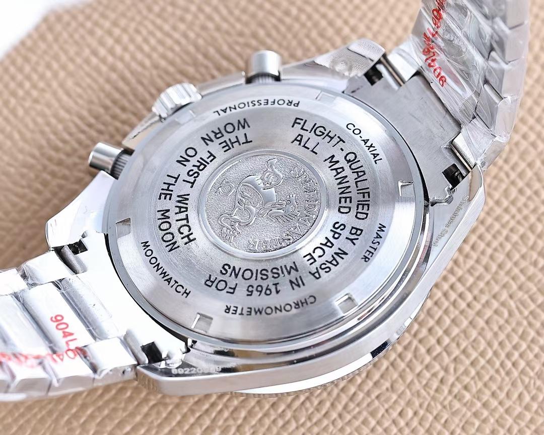 Replica OMEGA Speedmaster 904l Stainless Steel Quartzl Watch 44MM
