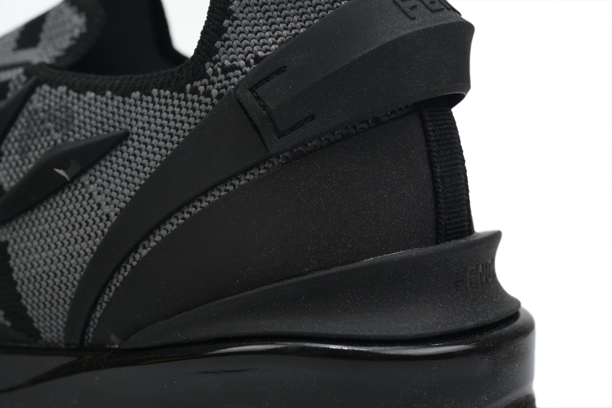 Replica Fendi Shoe Fendi Flow Grey