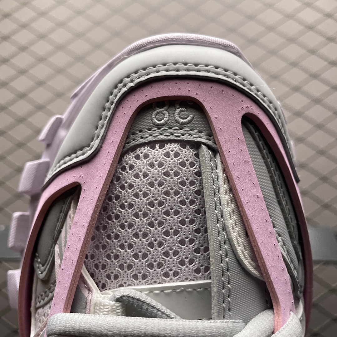 Replica Balenciaga Shoe Balenciaga Track Sneaker Size 35-40 Pink Gray