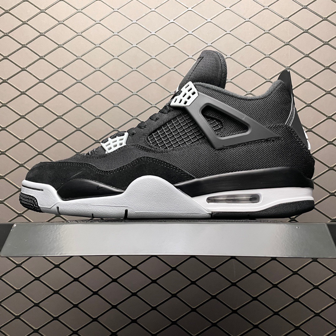 Replica Air Jordan Shoe Air Jordan 4 Olive Canvas AJ4 DH7138-006 SIZE 40-47.5