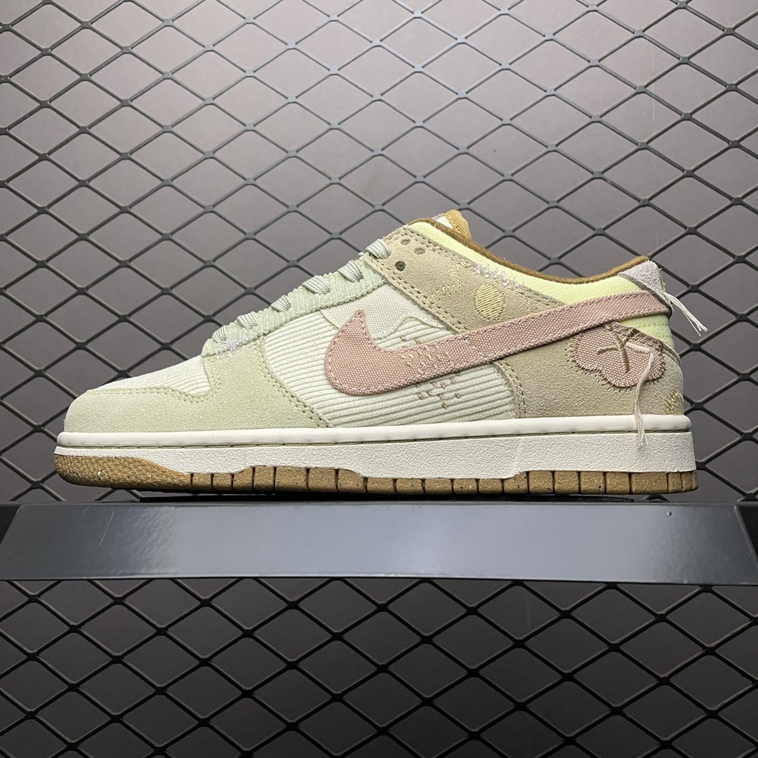 Replica Nike Dunk SB Shoe On Sale Nike Dunk LowBright SideDQ5076-121 Size 36-4