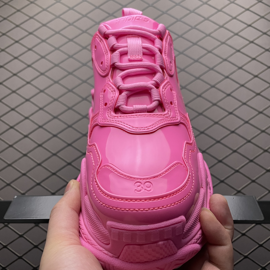 Replica Balenciaga Shoe Pink Balenciaga Triple S Sneaker Size 35-46