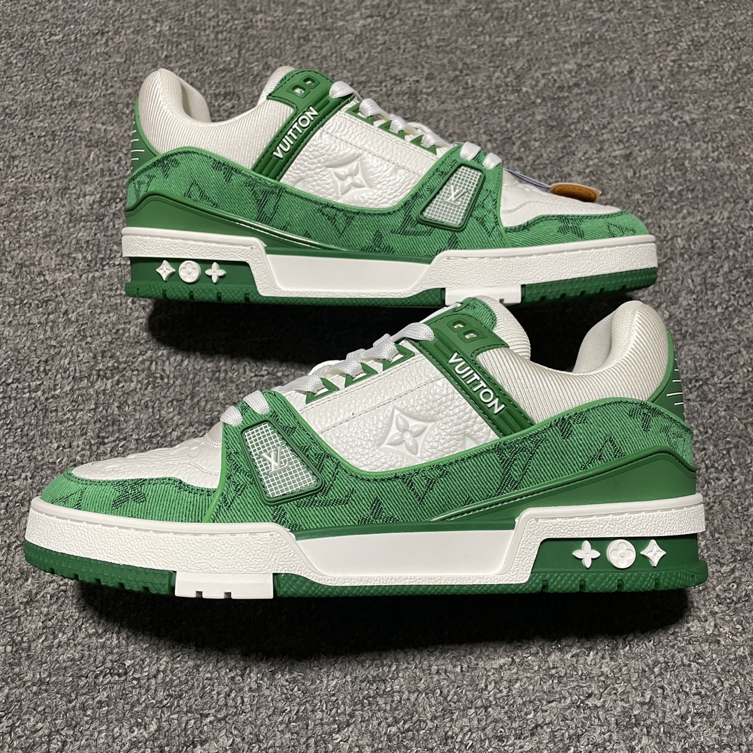 Replica Louis Vuitton Shoe Louis Vuitton LV Trainer Size 38-46X