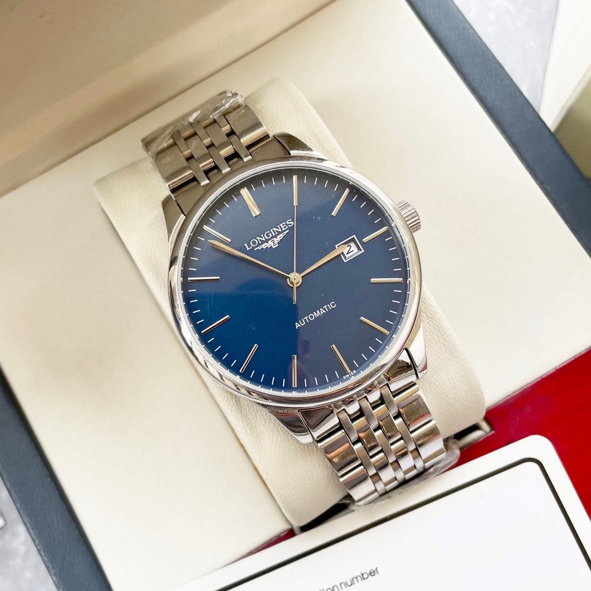 Replica Longines 904l Stainless Steel Automatic Machine Watch 40MM