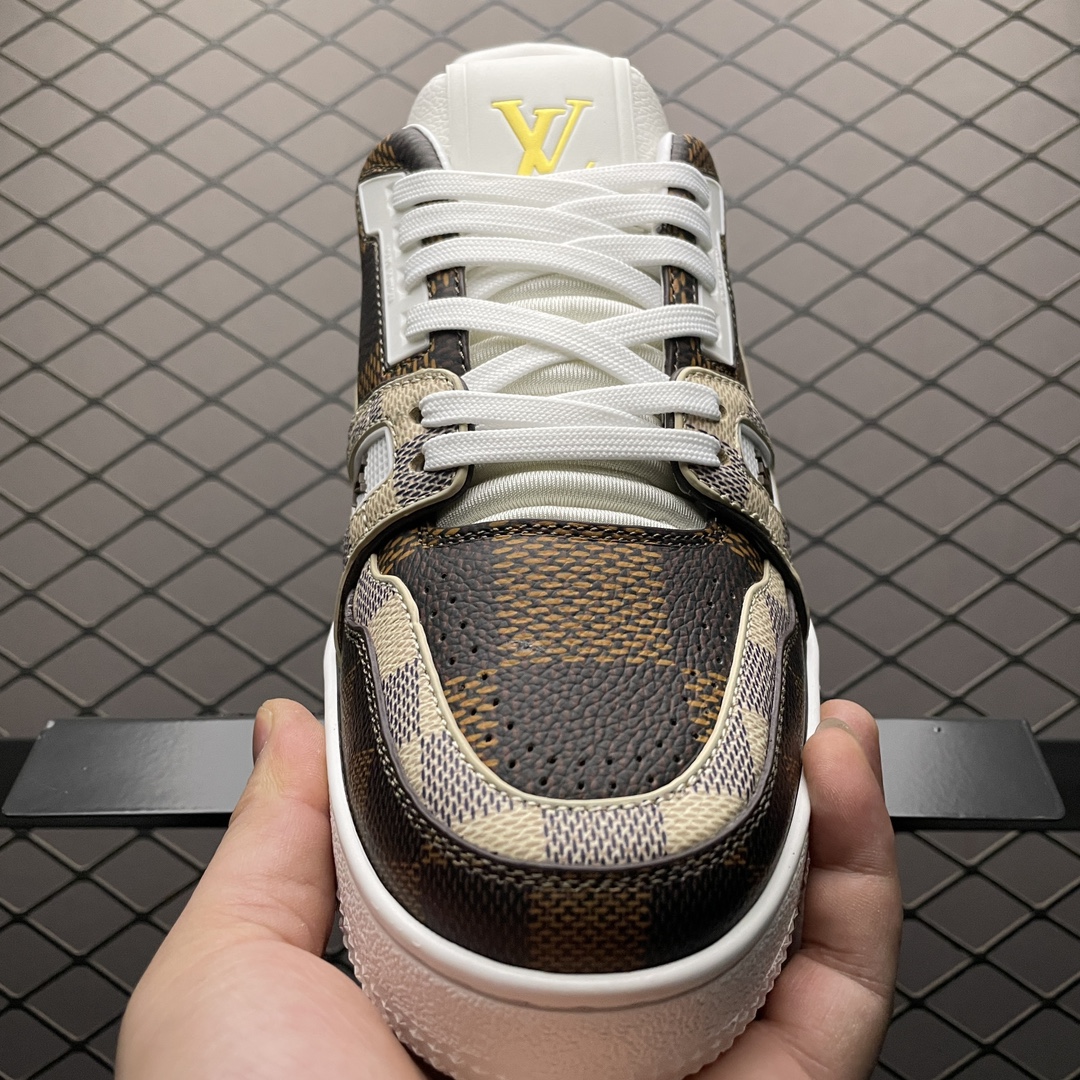 Replica Louis Vuitton Shoe Louis Vuitton LV Trainer Classic Color size 39-45