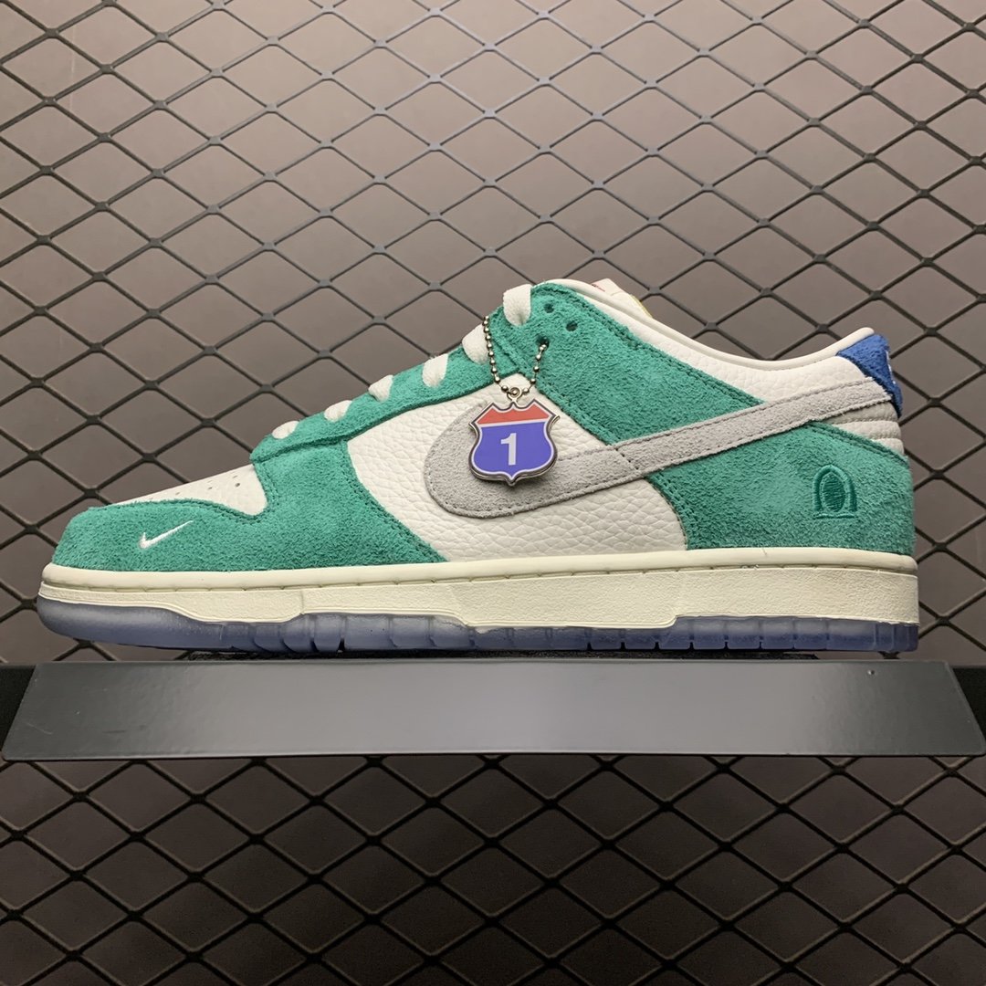Replica Nike Dunk SB Shoe Kasina x Nike Dunk SB Low 80s Bus CZ6501-101 36-47