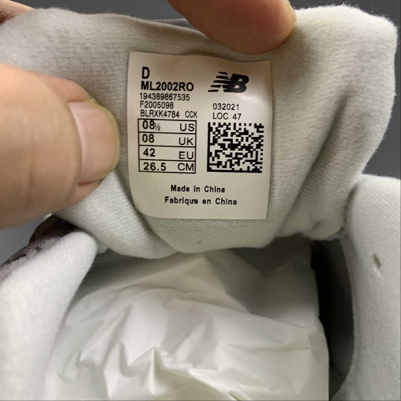 Replica New Balance Shoe New Running Shoes New Balance NB2002  ML2002RO  36-45