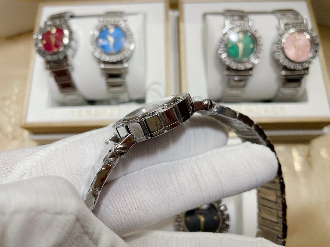 Replica Versace 904l Stainless Steel Quartz Watch 30MM