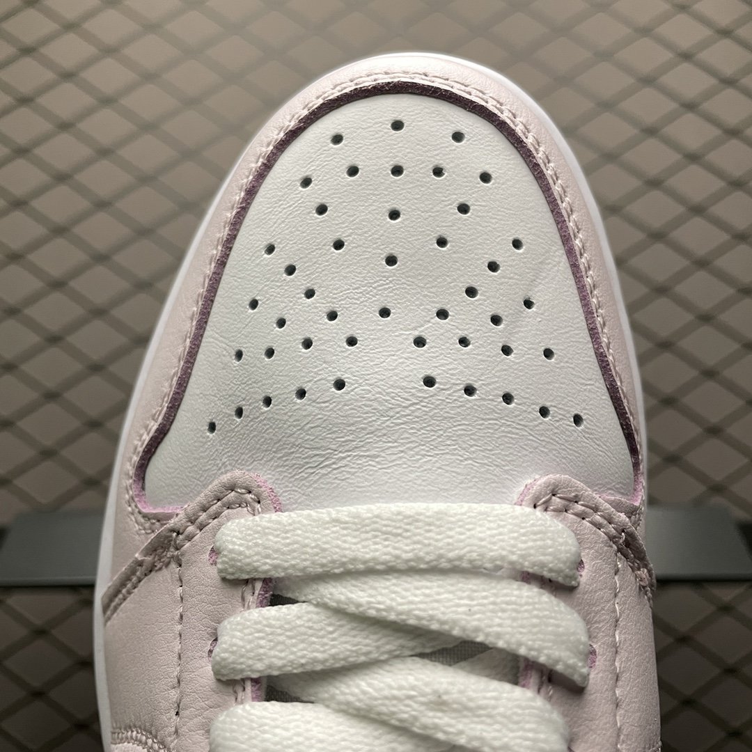Replica Air Jordan Shoe Air Jordan 1 Mid Barely Rose BQ6472-500 36-40