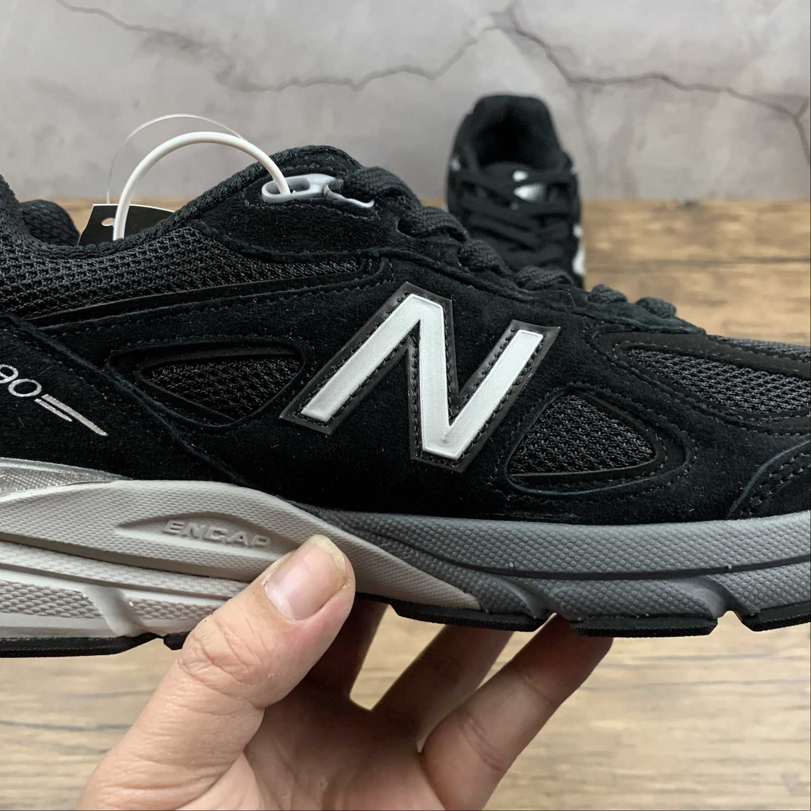Replica New Balance Shoe New Balance NB990 M990BK4  36 37 37.5 38 38.5 39.5 40 40.5 41.5 42 4…