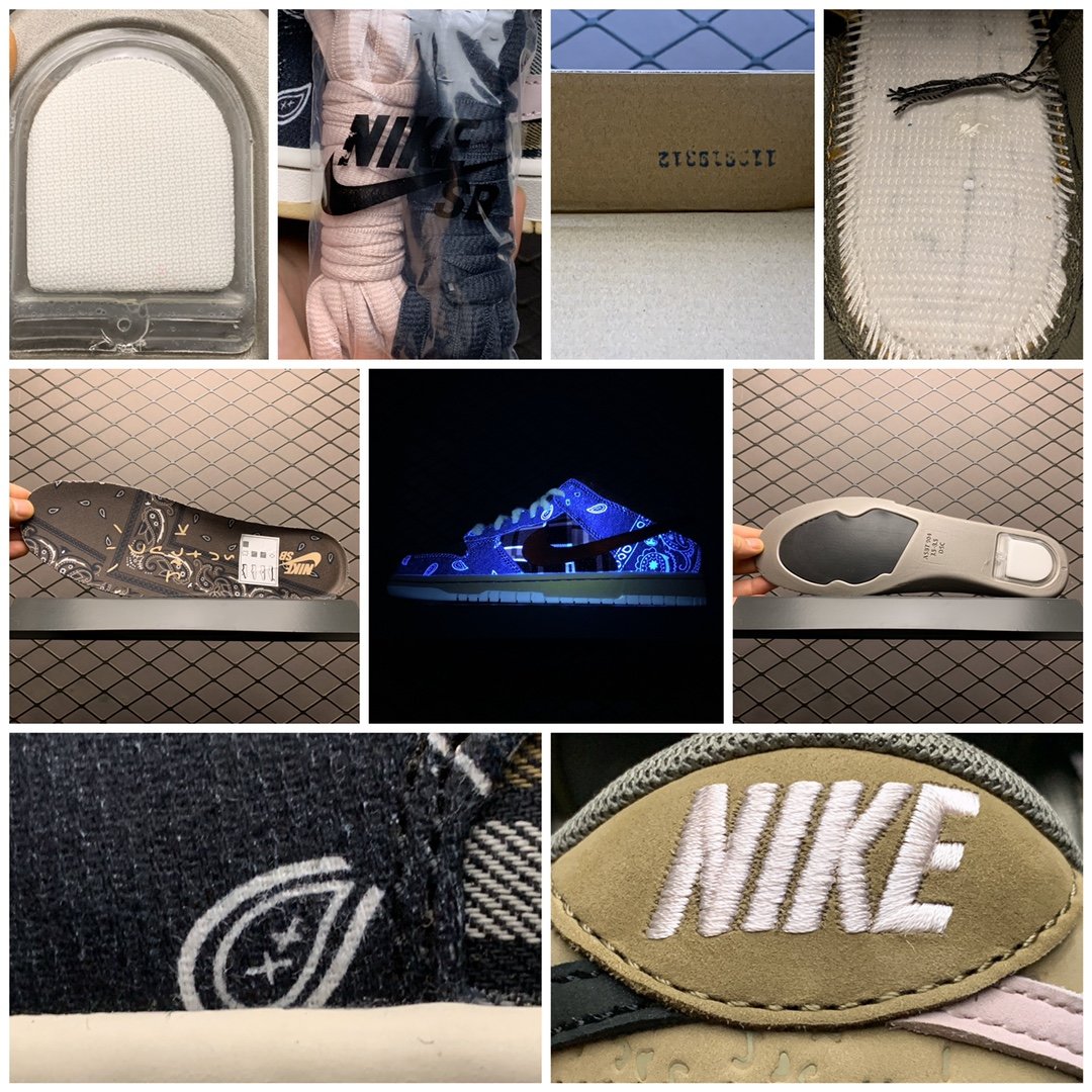 Replica Travis Scott Shoe Travis Scott x Nike SB Dunk Low TS CT5053-001 36-47.5