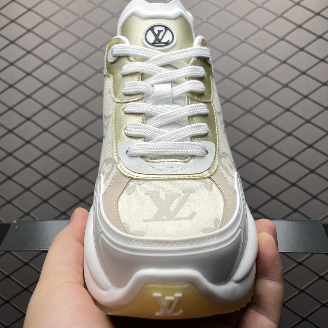 Replica Louis Vuitton Shoe Louis Vuitton LV Run 55 Size 35 36 37 38 39 c