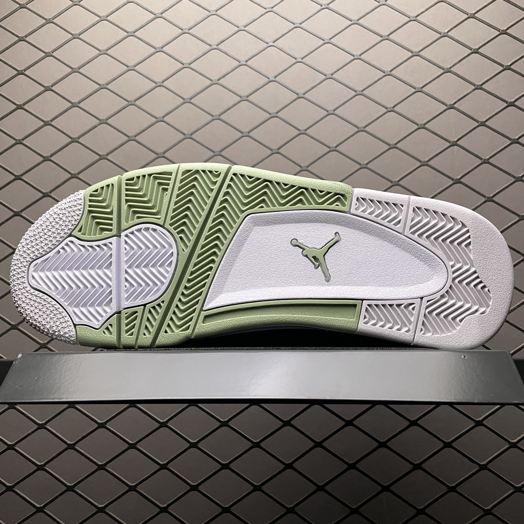 Replica Air Jordan Shoe Air Jordan 4 Oli Green AQ9129-129 Z Size 40-47.5