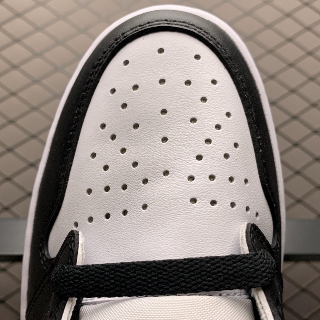 Replica Air Jordan Shoe Air Jordan 1 High Black Toe AJ1 555088-12540-47.5