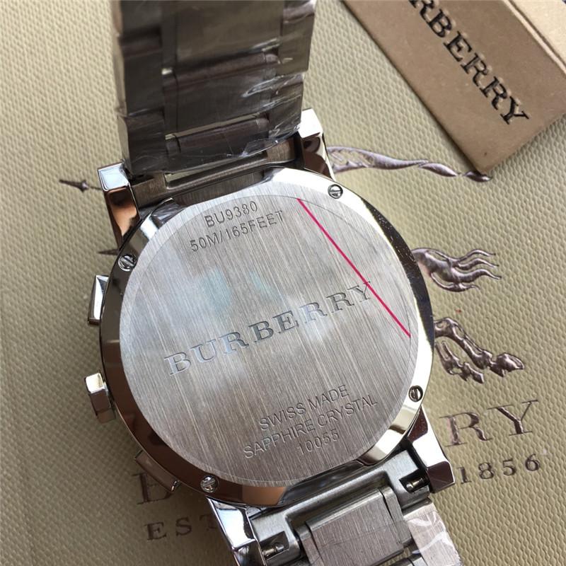 Replica Burberry 904l Stainless Steel Quartz Watch 42MM