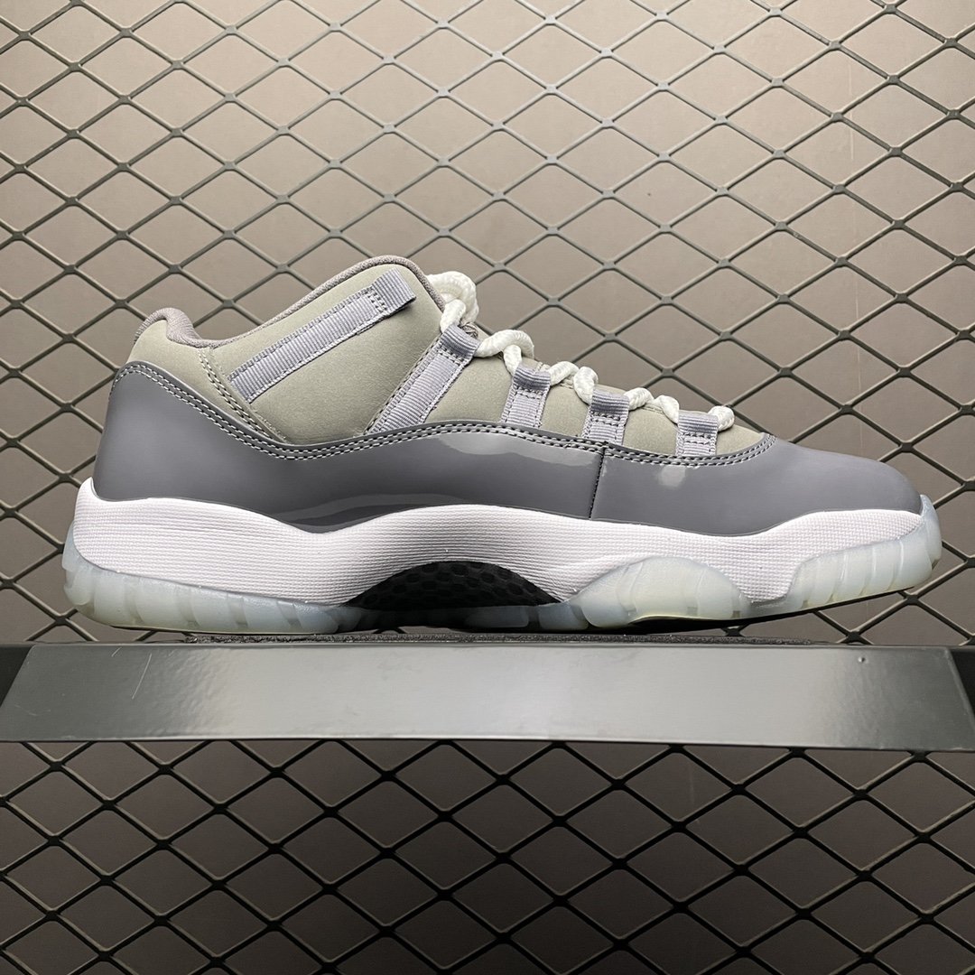 Replica Air Jordan Shoe Air Jordan 11 Retro LowCool Grey AJ11