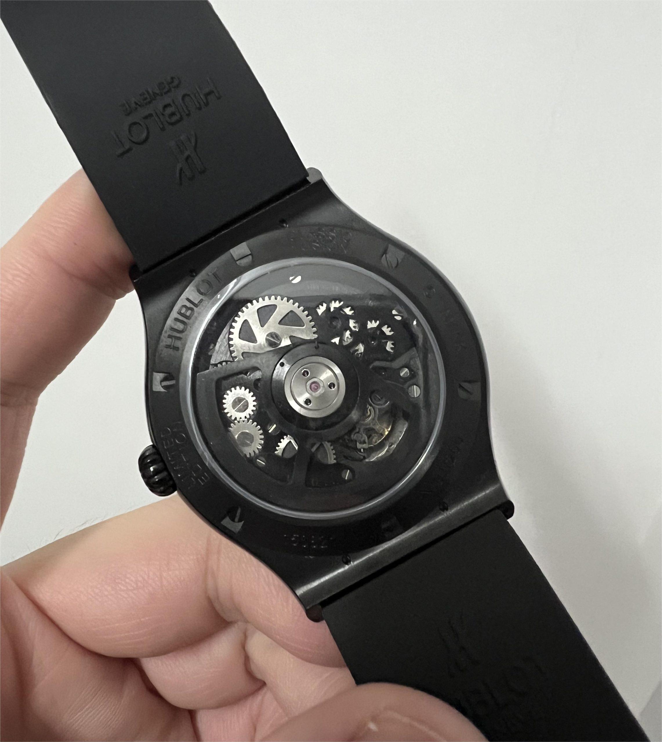 Replica Hublot 904l Stainless Steel Automatic Mechanical Watch 43MM