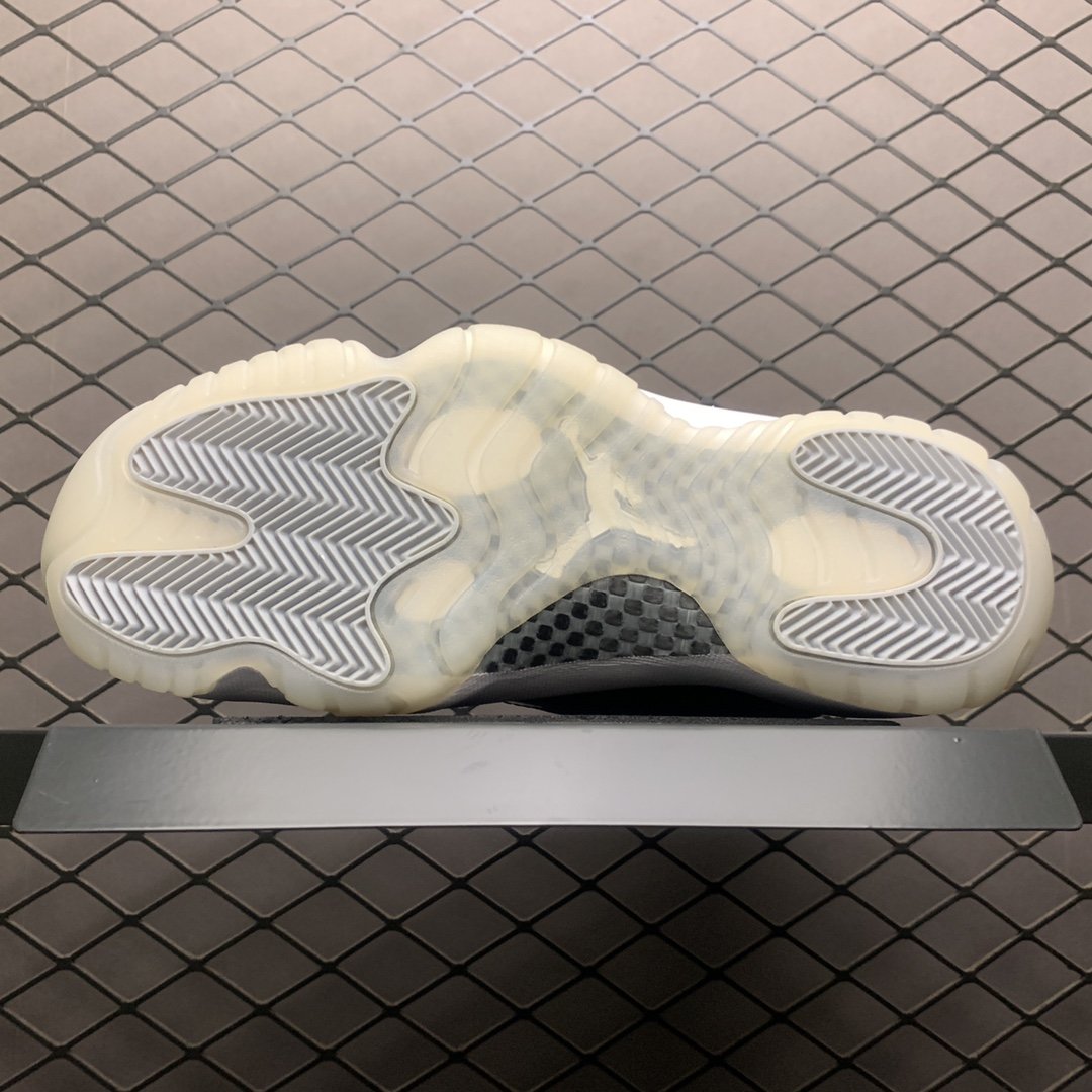 Replica Air Jordan Shoe Air Jordan 11 Silver Eyelets CT8012-011 36-47.5