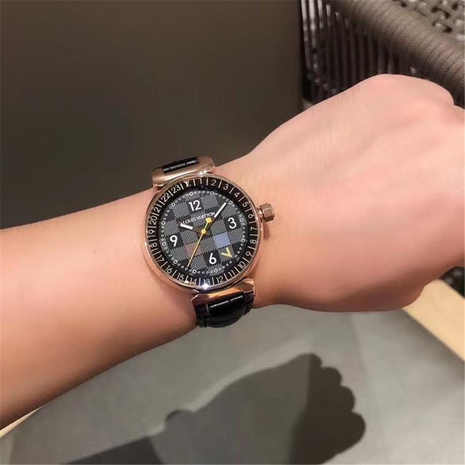 Replica LOUIS VUITTON LV 904l Stainless Steel Quartz Watch 40MM