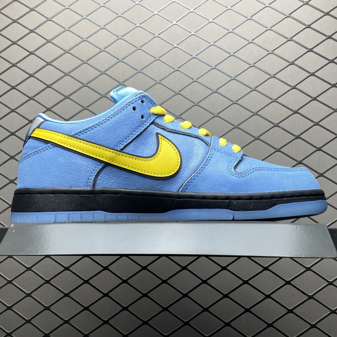 Replica Nike Dunk SB Shoe The Powerpuff Girls x Nike SB Dunk Low FZ8320-400 size 36-47.5