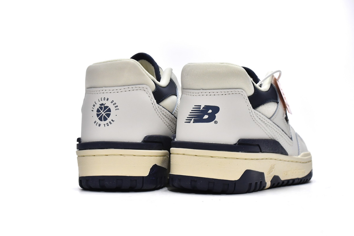 Replica New Balance Shoe BB550ALF Aim Leon Dore x New Balance 550 Navy