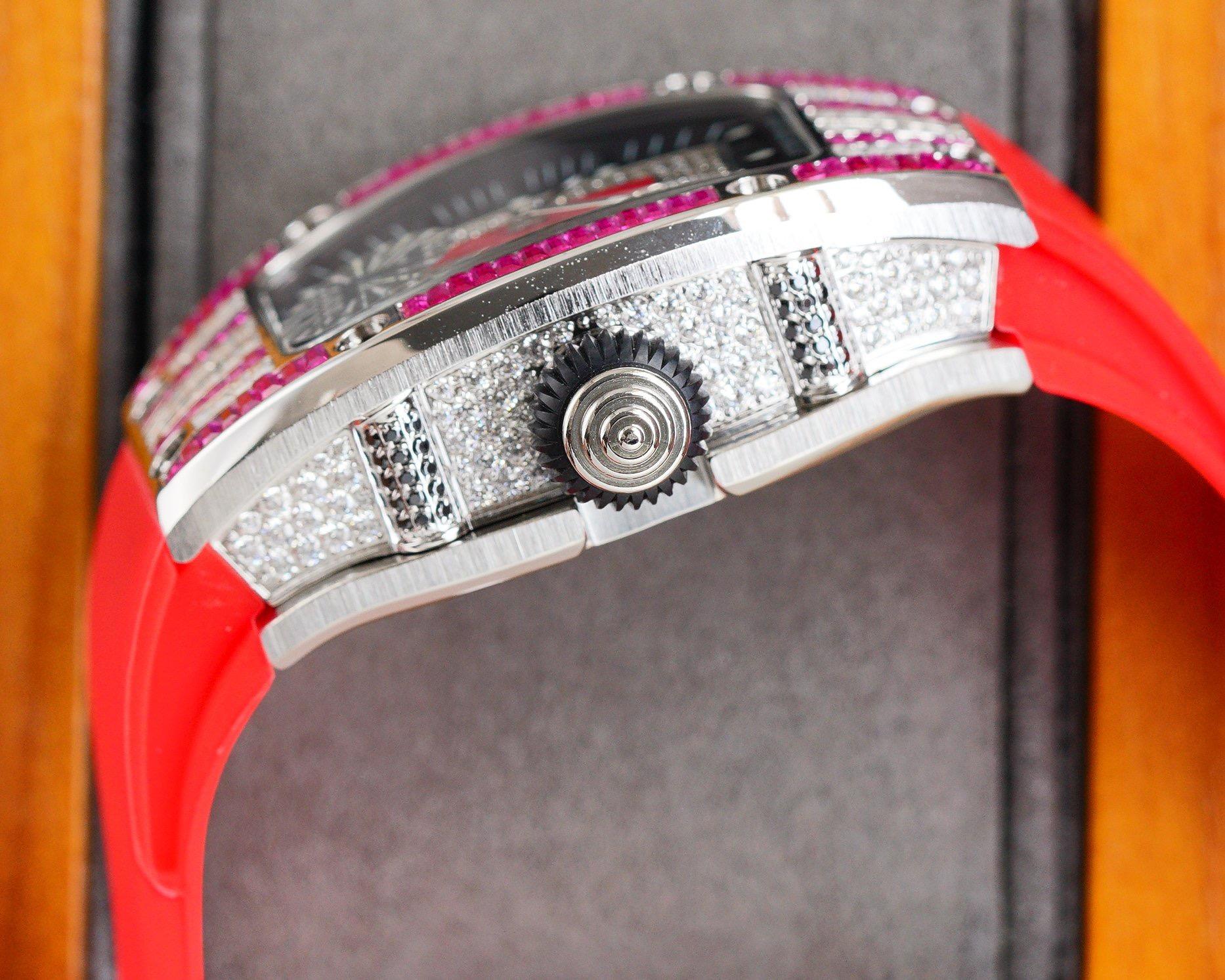 Replica Richard Mille 904l Stainless Steel Automatic Machine Watch 31MM