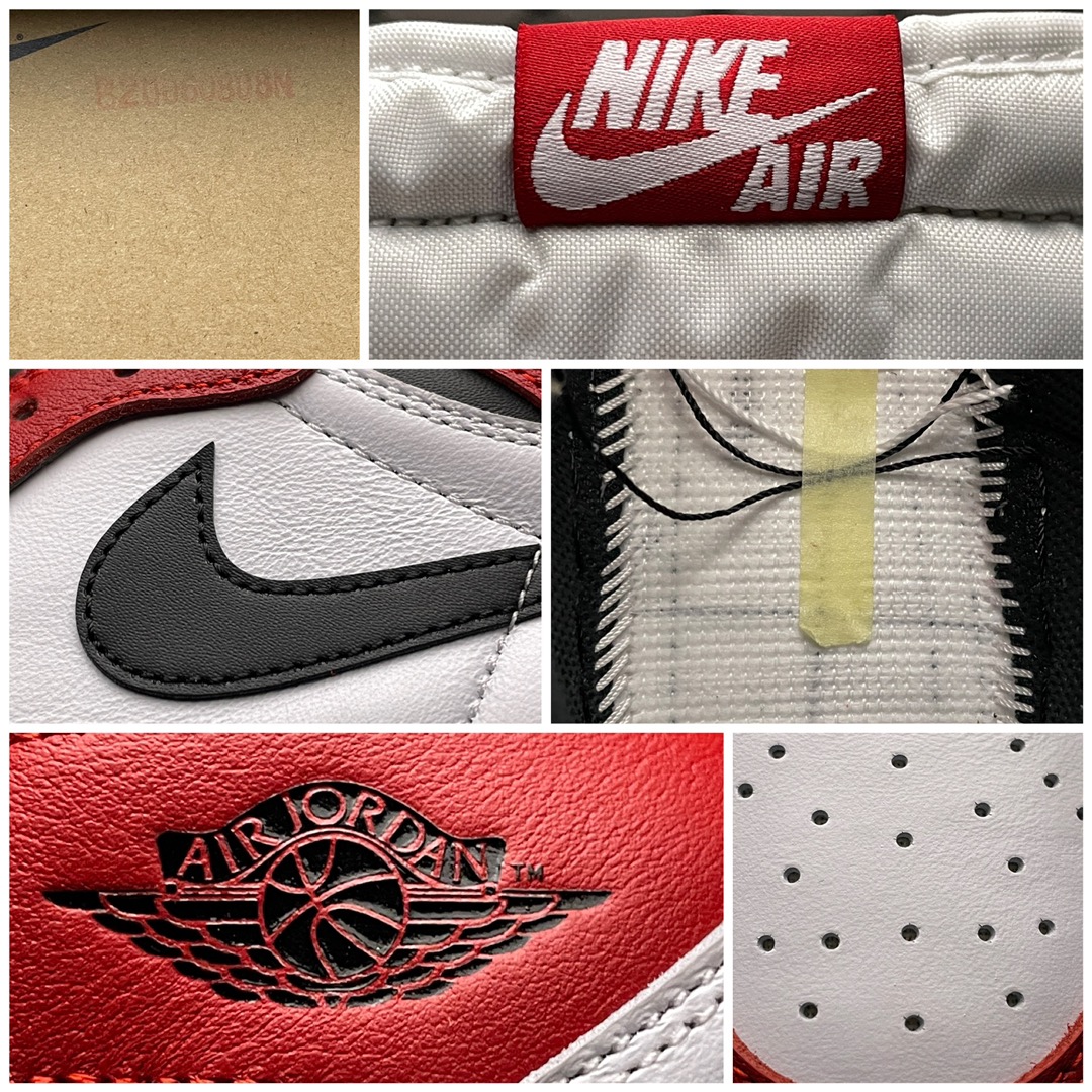 Replica Air Jordan Shoe Air Jordan 1 AJ1 Women 575441-101 Mens 555088-101 SIZE 36-47.5