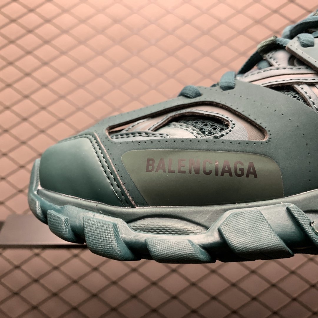 Replica Balenciaga Shoe Balenciaga Track 3.0 Green Size 35-45