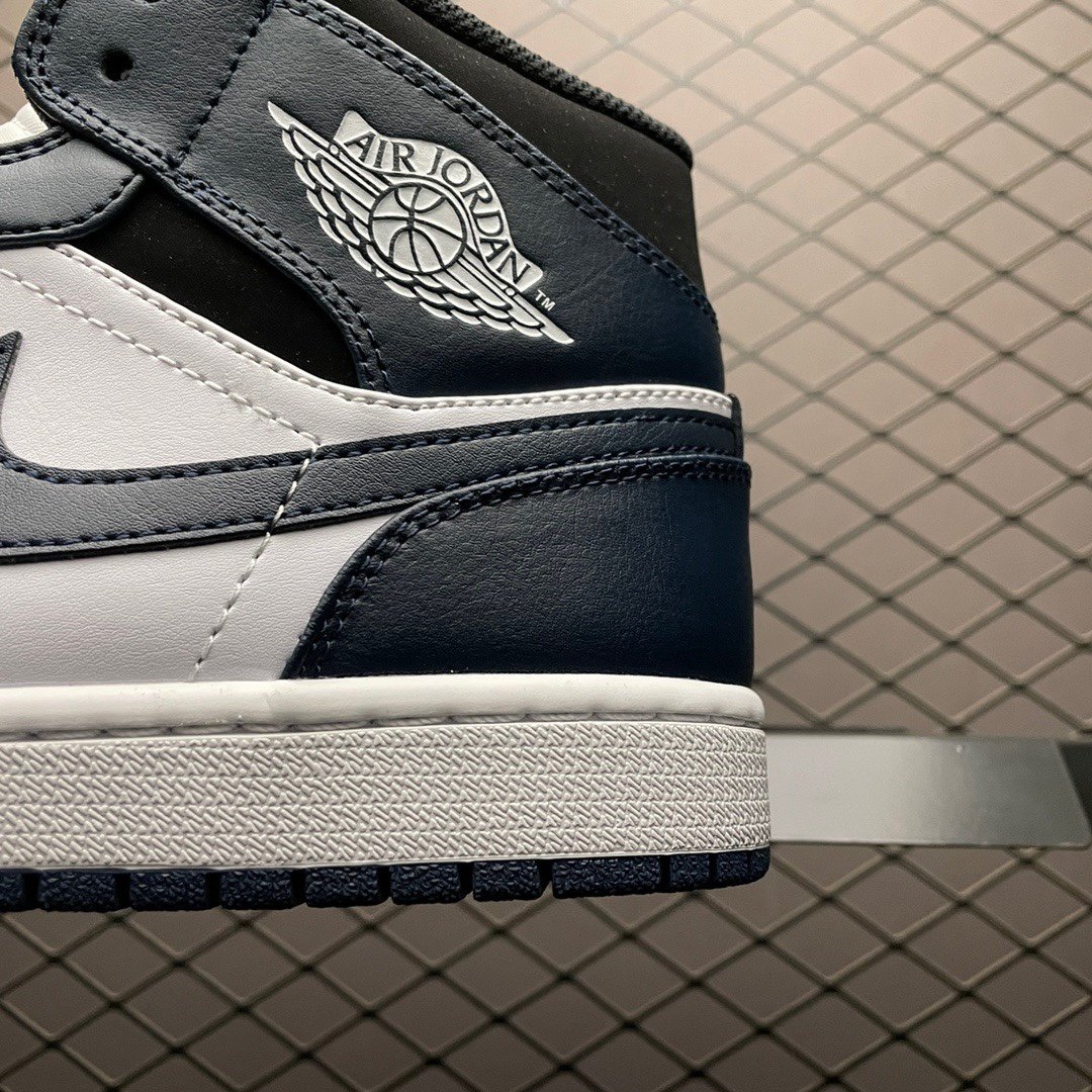 Replica Air Jordan Shoe Air Jordan 1 MidDark TeamAJ1  554724-_01216