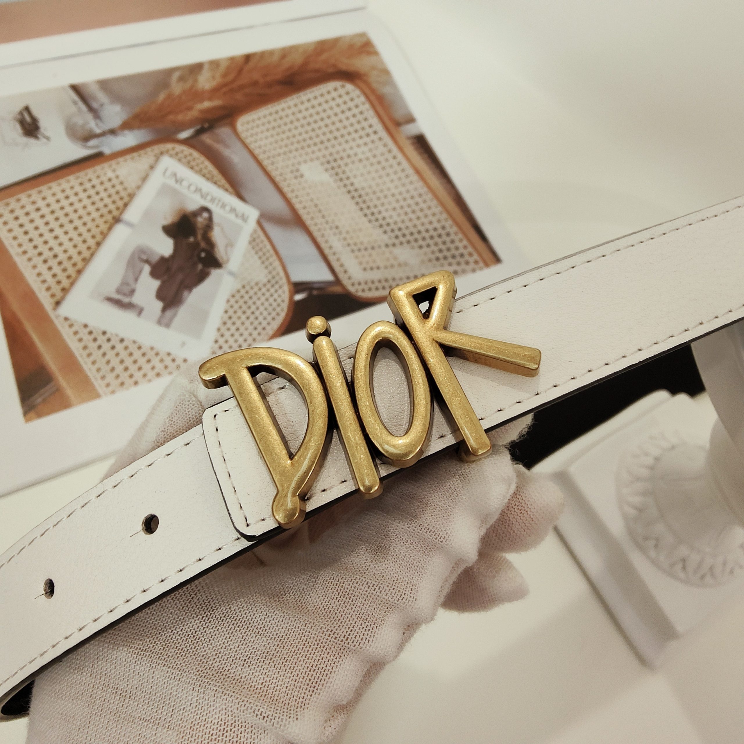 Replica DIOR belt