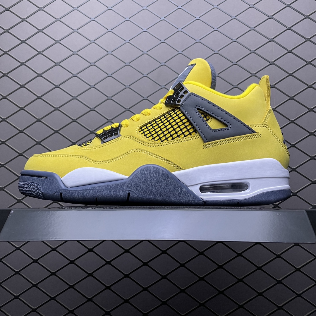 Replica Air Jordan Shoe Air Jordan 4 Retro Lightning AJ4 CT8527-700 SIZE 40-47.5