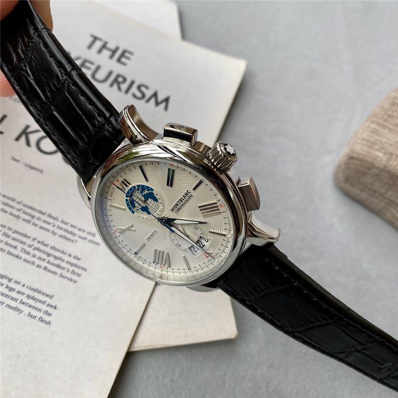 Replica Montblanc 904l Stainless Steel Quartz Watch 43MM