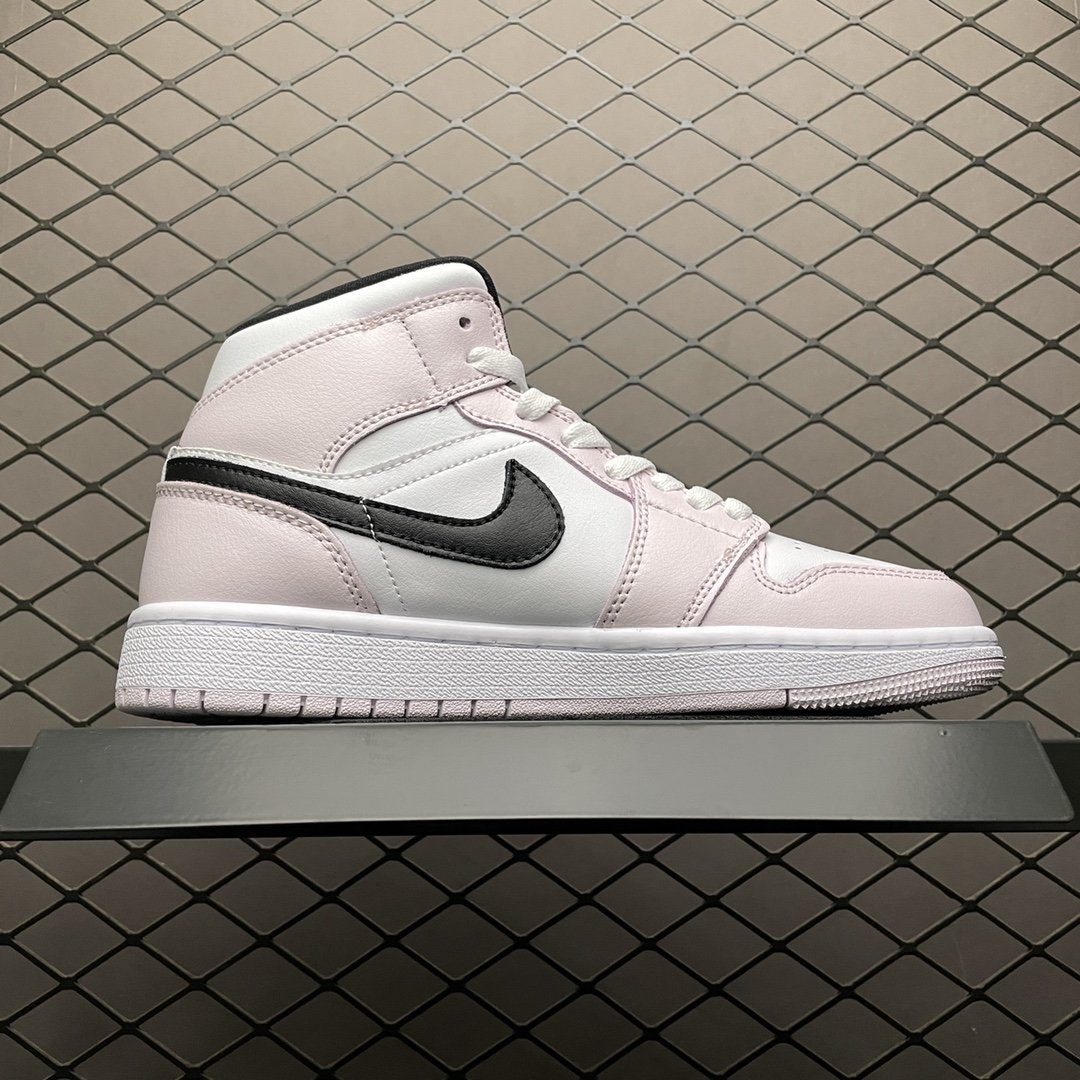Replica Air Jordan Shoe Air Jordan 1 Mid Barely Rose BQ6472-500 36-40