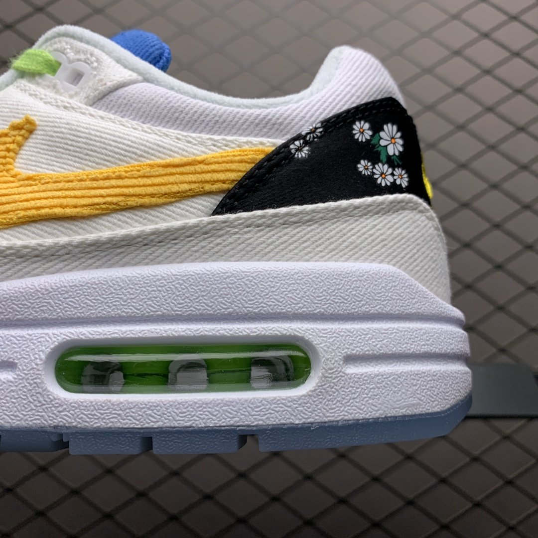 Replica Nike Air Max Shoe Nike Air Max 1 Daisy Pack CW6031-100 36-46