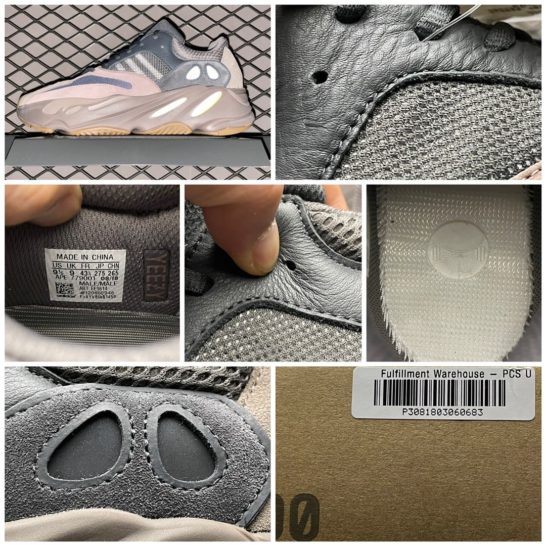 Replica Adidas Yeezy Shoe Adidas Yeezy 700 Boost Mauve Y700 EE9614 36-48