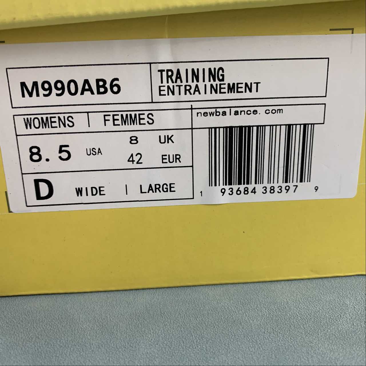 Replica New Balance Shoe New Balance NB990 M990AB6  36-45