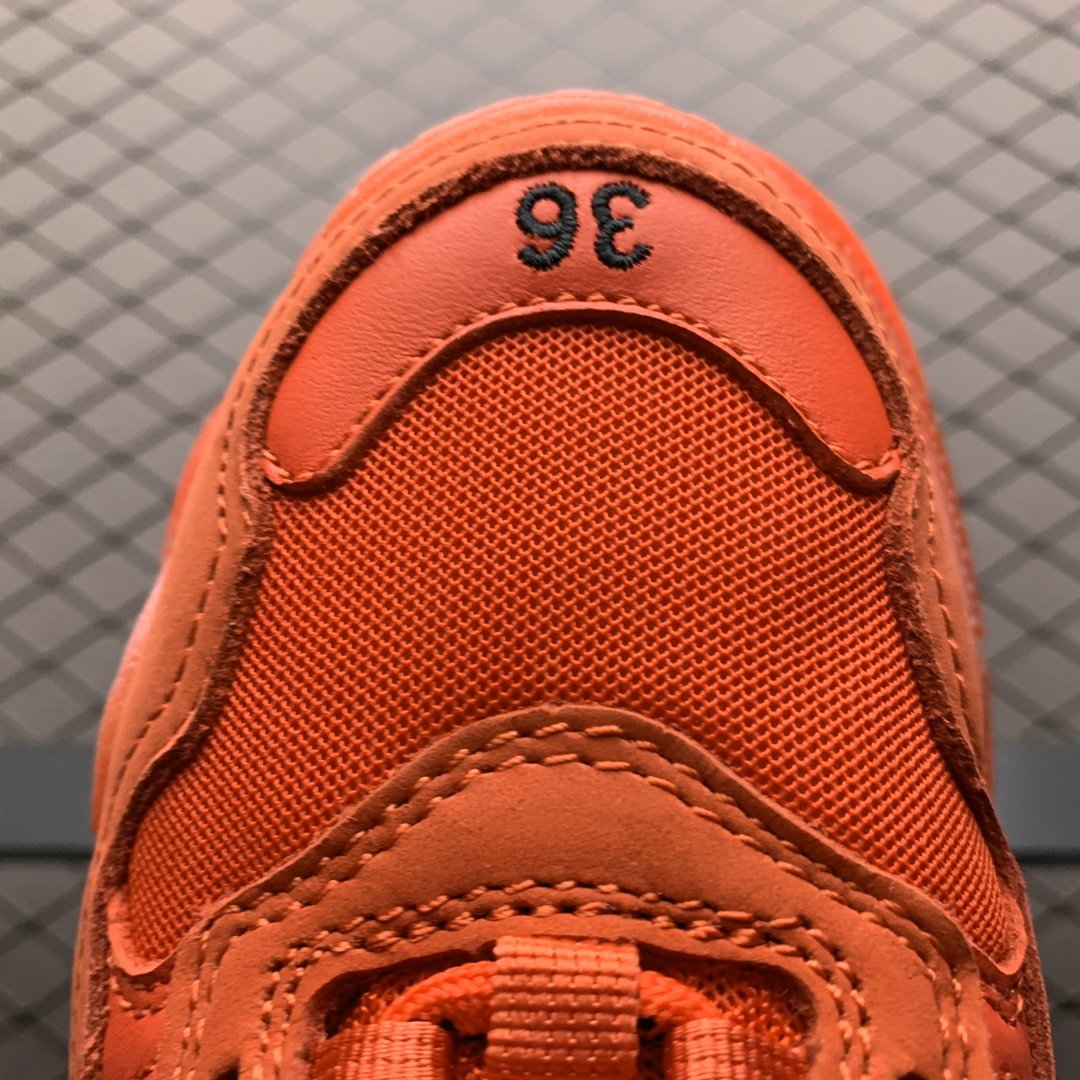 Replica Balenciaga Shoe Balenciaga Triple S 3.0 ORANGE 35-46