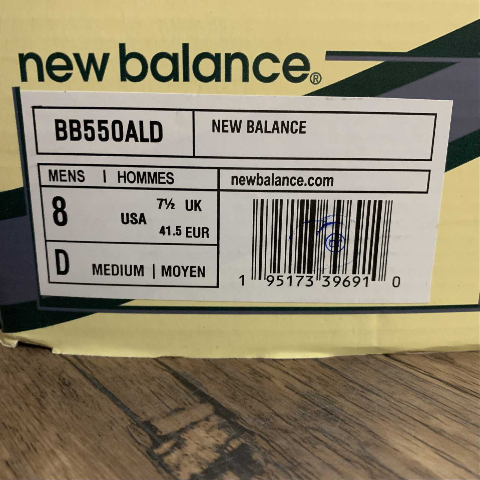 Replica New Balance Shoe New Balance NB550  BB550ALD  36-45