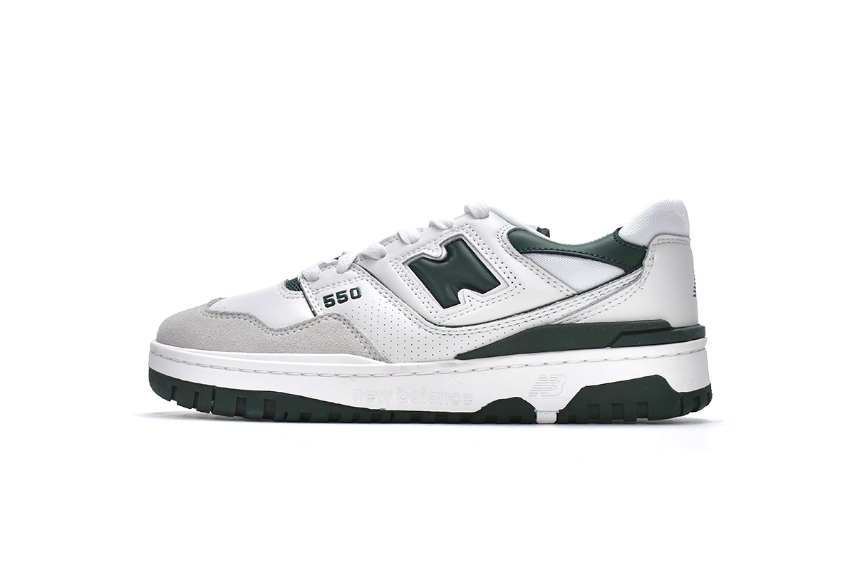 Replica New Balance Shoe BB550WT1 New Balance 550 White Green