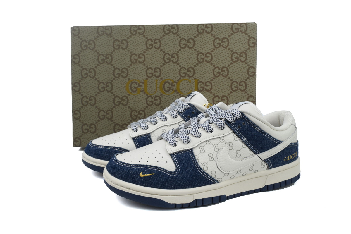 Replica GUCCI Shoe Gucci Dunk FC1688-141 Nike Dunk Low