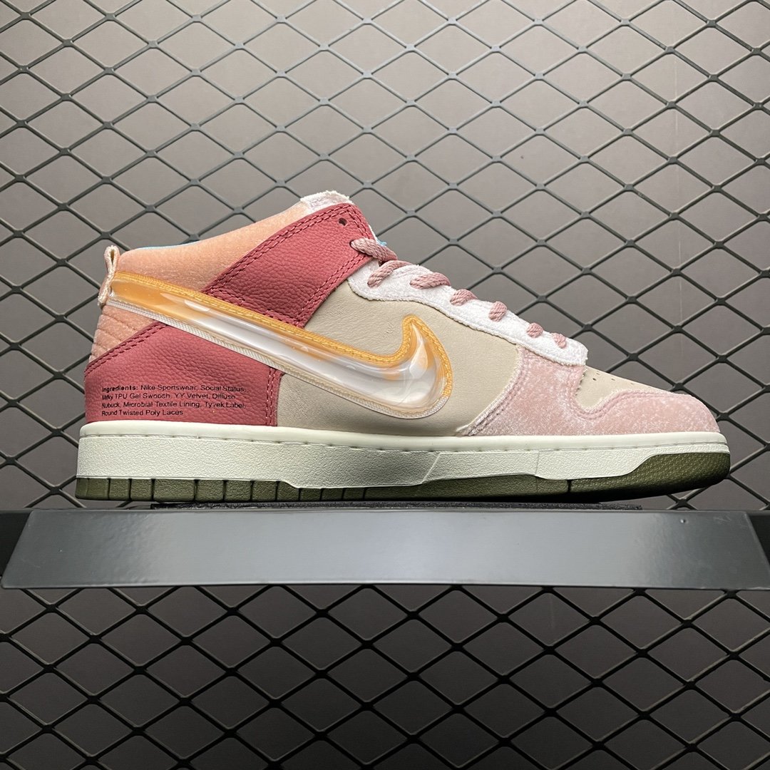 Replica Nike Dunk SB Shoe Social Status x Nike SB DunkDJ1173-600 Size 36-47