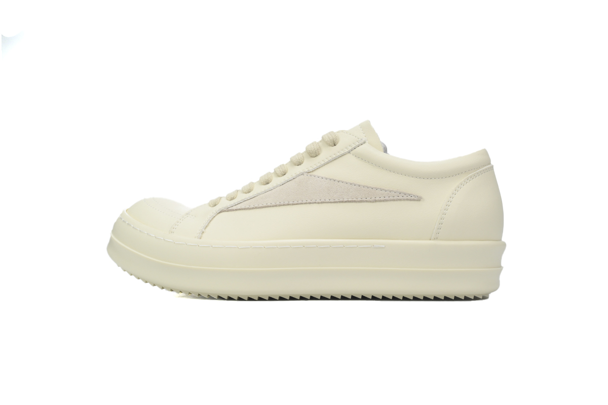 Replica Rick Owens Shoe Rick Owens Wmns Lido Vintage Low ‘Milk’