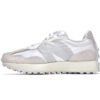 Replica New Balance Shoe WS327SFD New Balance 327 White Moonbeam