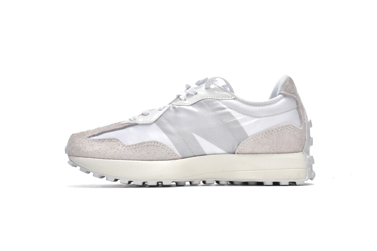 Replica New Balance Shoe WS327SFD New Balance 327 White Moonbeam