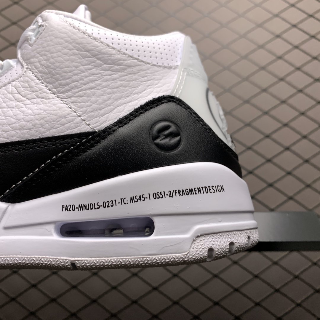 Replica Air Jordan Shoe Fragment Design x Air Jordan 3 AJ3 DA3595-100 Size 40-47.5