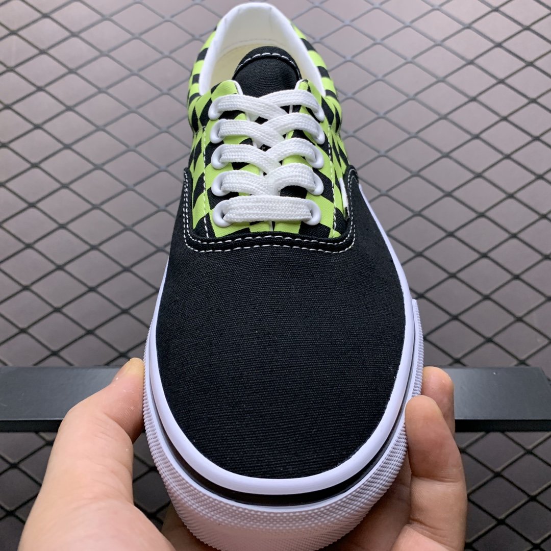 Replica Vans Shoe Vans Era Black Green Size 35-44