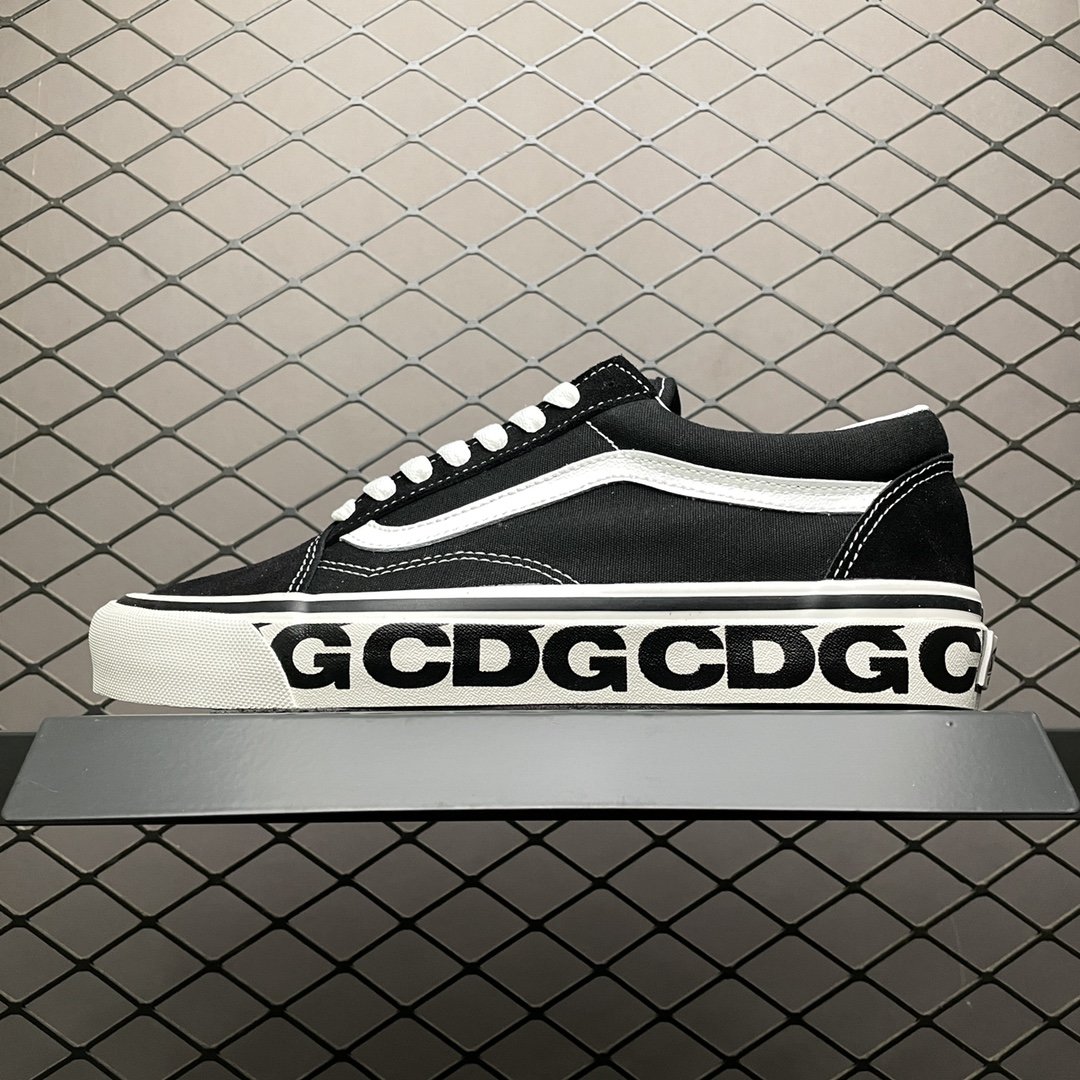 Replica Vans Shoe CDG Vans  Old Skool Black Low 35-44